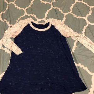 Papermoon three quarter sleeve shirt